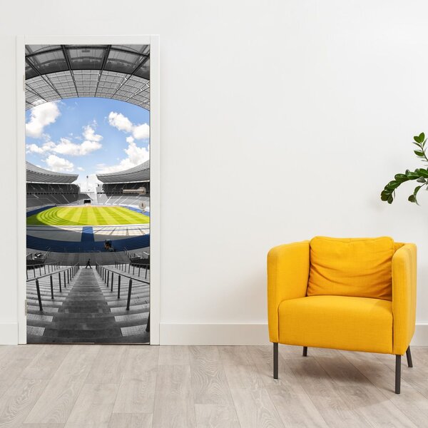 Fototapeta na drzwi - Stadion piłkarski (95x205cm)
