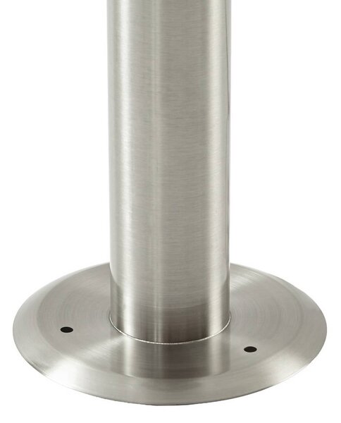 Lampa cokołowa Lindby Vedran, 45 cm, stal nierdzewna, czujnik Vedran Lindby, możliwość ściemniania, aluminiowy / szary / cynkowy, stal szlachetna, nowoczesny