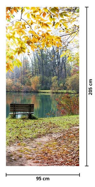 Fototapeta na drzwi - Staw (95x205cm)