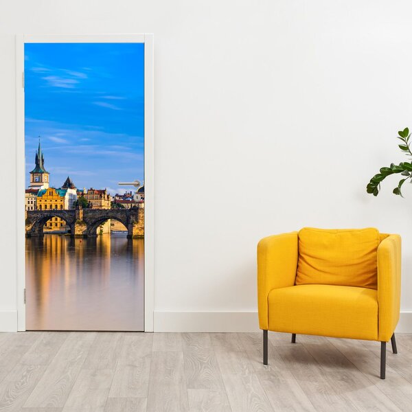 Fototapeta na drzwi - Most Karola (95x205cm)