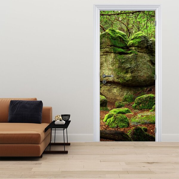 Fototapeta na drzwi - Magiczny las (95x205cm)