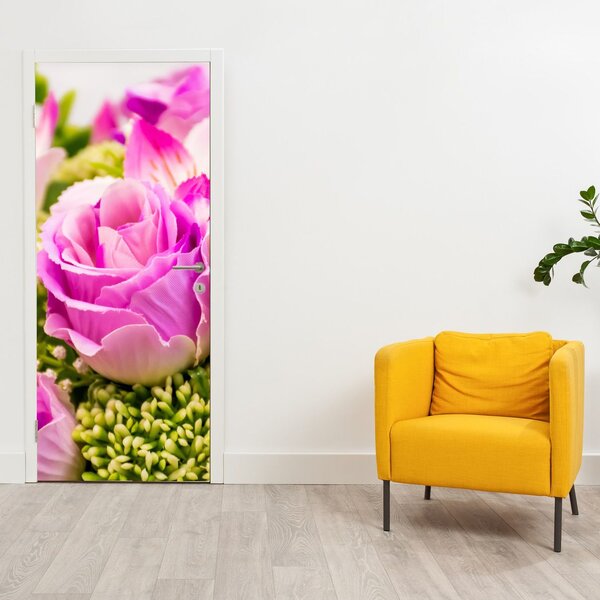 Fototapeta na drzwi - Róża (95x205cm)