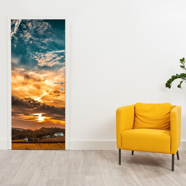 Fototapeta na drzwi - Chmura (95x205cm)