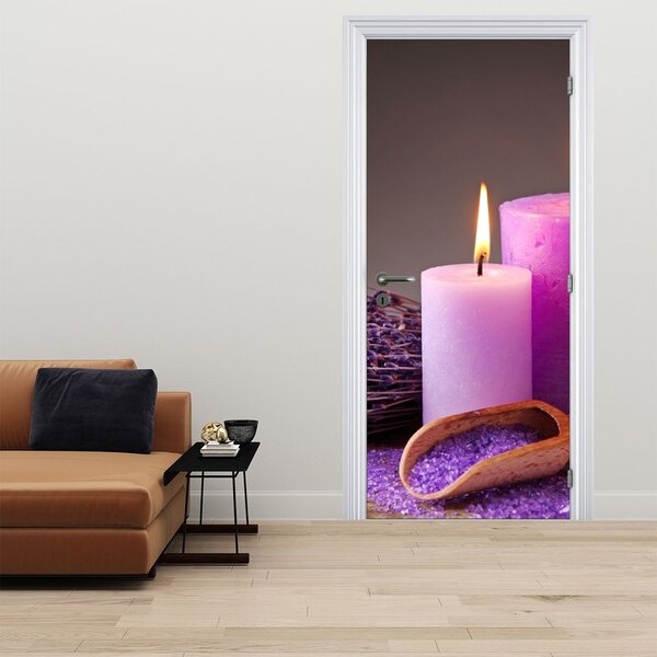 Fototapeta na drzwi - Rzeczy SPA (95x205cm)