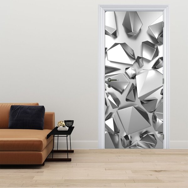 Fototapeta na drzwi - Abstrakcja 3D (95x205cm)