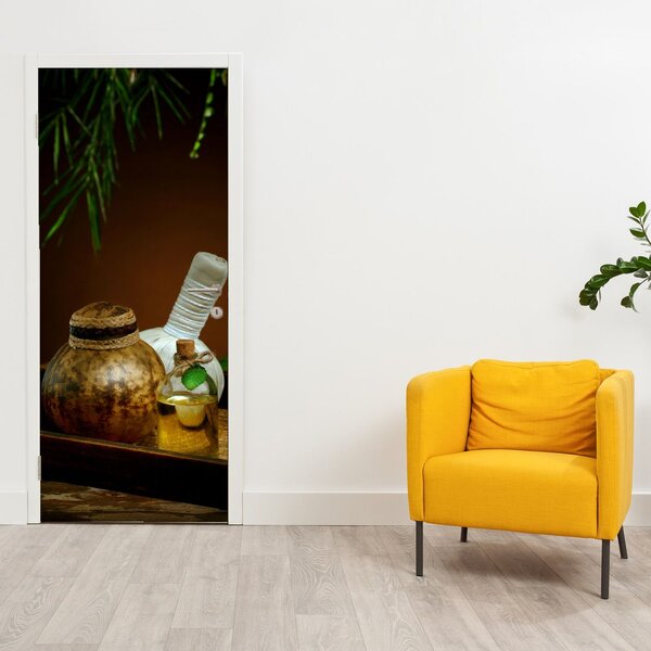 Fototapeta na drzwiach - rzeczy SPA (95x205cm)