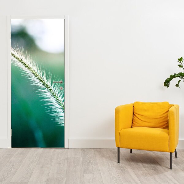 Fototapeta na drzwi - Źdźbło trawy (95x205cm)