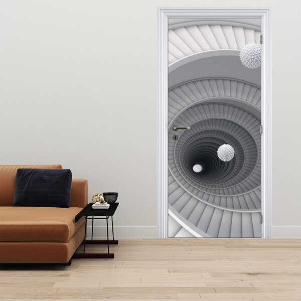 Fototapeta na drzwi - Abstrakcja 3D (95x205cm)