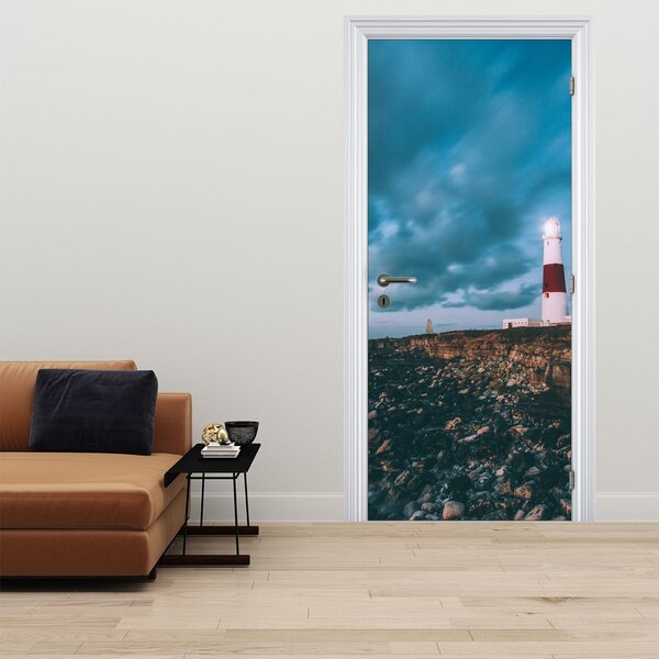 Fototapeta na drzwi - Latarnia morska (95x205cm)