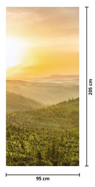 Fototapeta na drzwi - Obraz panoramiczny (95x205cm)