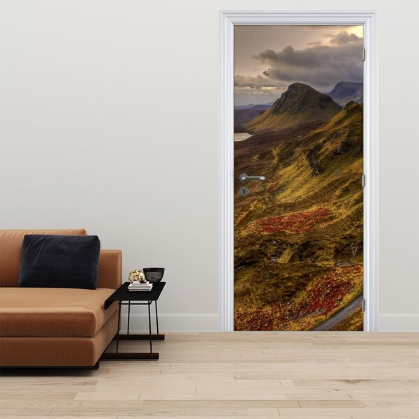 Fototapeta na drzwi - Szkockie góry (95x205cm)