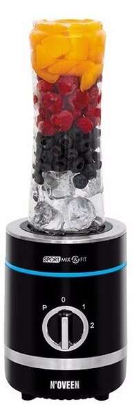 Blender personalny NOVEEN Sport Mix & Fit SB1000 X-line (Sportowy) + 2 bidony w komplecie