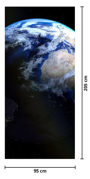 Fototapeta na drzwi - Planeta Ziemia (95x205cm)