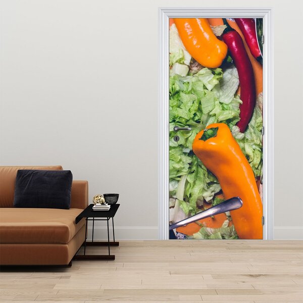 Fototapeta na drzwi - Warzywa (95x205cm)