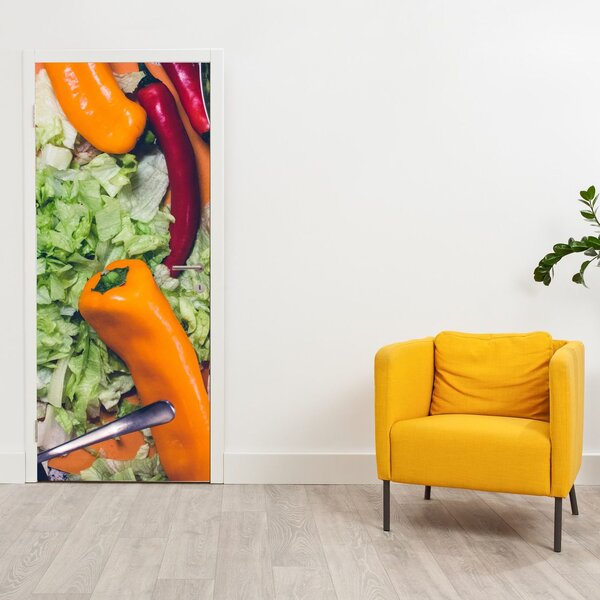 Fototapeta na drzwi - Warzywa (95x205cm)