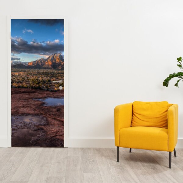 Fototapeta na drzwi - Góry (95x205cm)
