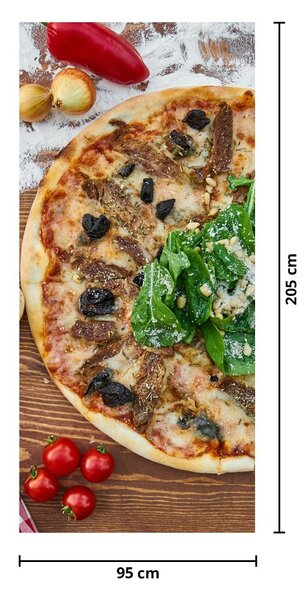 Fototapeta na drzwi - Pizza (95x205cm)