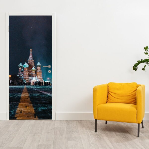 Fototapeta na drzwi - Budowa w Rosji (95x205cm)
