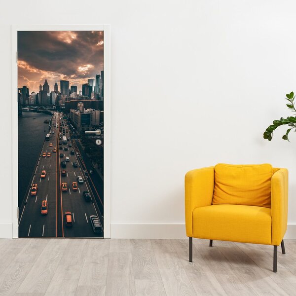 Fototapeta na drzwi - Manhattan (95x205cm)