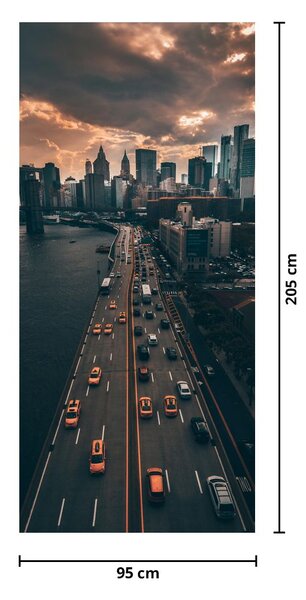 Fototapeta na drzwi - Manhattan (95x205cm)