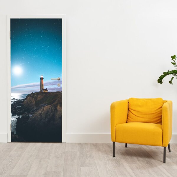 Fototapeta na drzwi - Latarnia morska (95x205cm)
