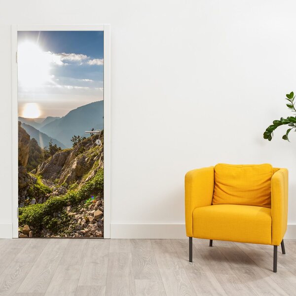Fototapeta na drzwi - Góra Olimp (95x205cm)