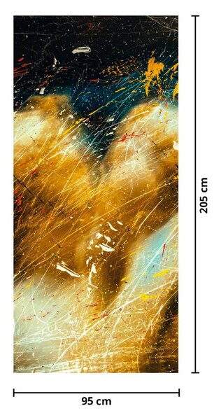 Fototapeta na drzwi - Całujące anioły (95x205cm)