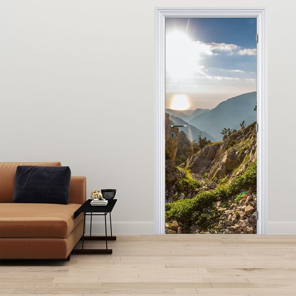 Fototapeta na drzwi - Góra Olimp (95x205cm)