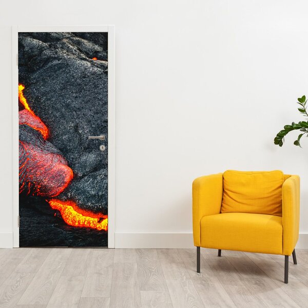 Fototapeta na drzwi - Lawa (95x205cm)
