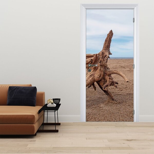 Fototapeta na drzwi - Zmyte przez morze (95x205cm)