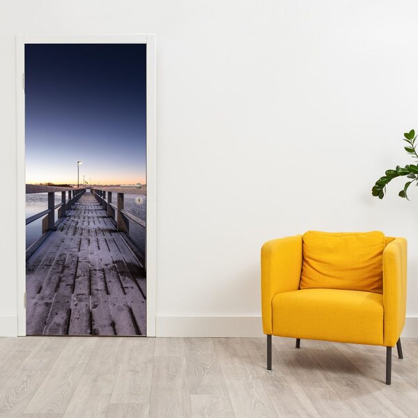 Fototapeta na drzwi - Na molo (95x205cm)