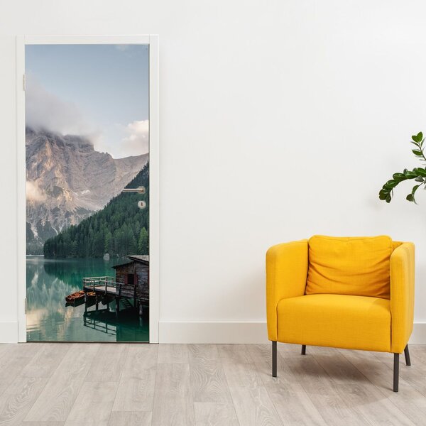 Fototapeta na drzwi - Jezioro Prags (95x205cm)