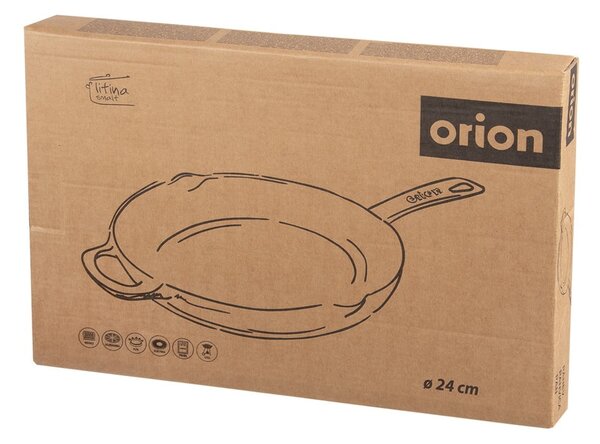Patelnia żeliwna ø 24 cm LITINA SMALT – Orion