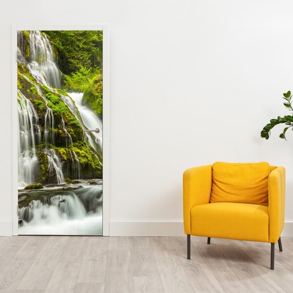 Fototapeta na drzwi - Wodospad (95x205cm)