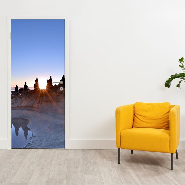 Fototapeta na drzwi - Piaskowa sceneria (95x205cm)