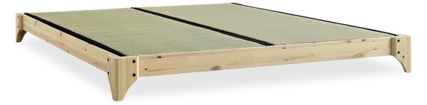 Łóżko dwuosobowe z drewna sosnowego ze stelażem 180x200 cm Elan – Karup Design