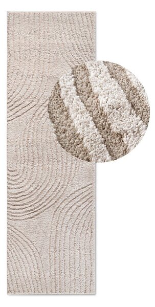 Beżowy chodnik 80x240 cm Pigment Beige – Elle Decoration