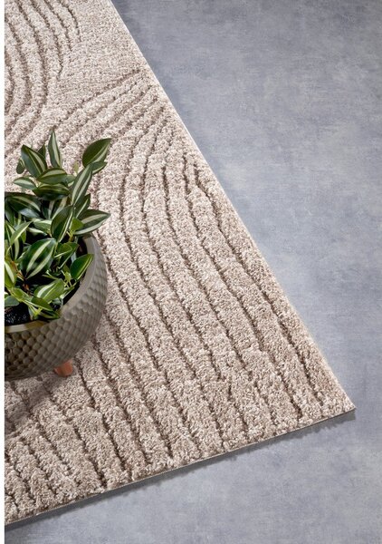 Beżowy chodnik 80x240 cm Pigment Beige – Elle Decoration