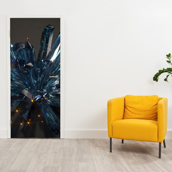 Fototapeta na drzwi - Kryształ (95x205cm)
