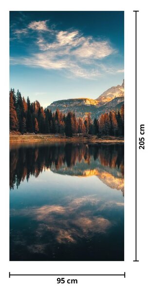 Fototapeta na drzwi - Alpy (95x205cm)