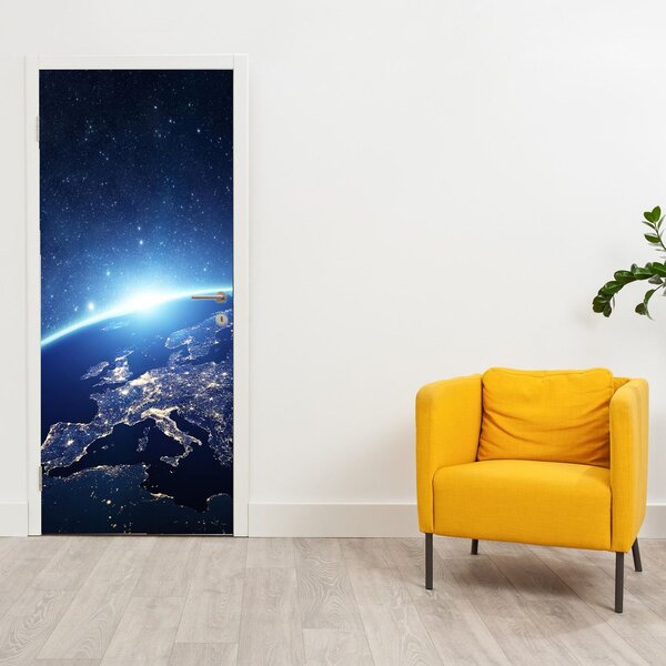 Fototapeta na drzwi - Planeta Ziemia (95x205cm)
