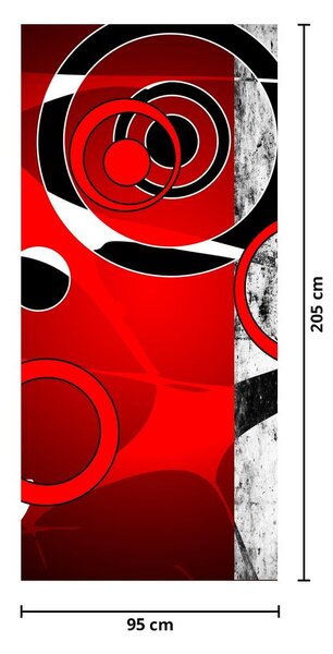 Fototapeta na drzwi - Abstrakcja (95x205cm)