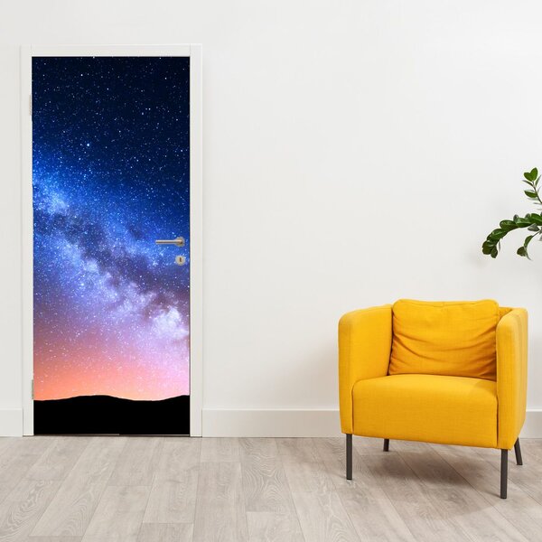 Fototapeta na drzwi - Nocne piękno gwiazd (95x205cm)