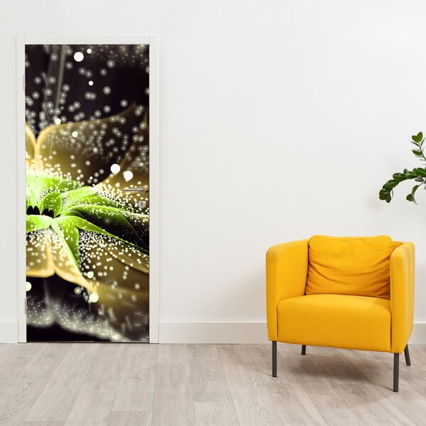 Fototapeta na drzwi - Detal kwiatu (95x205cm)