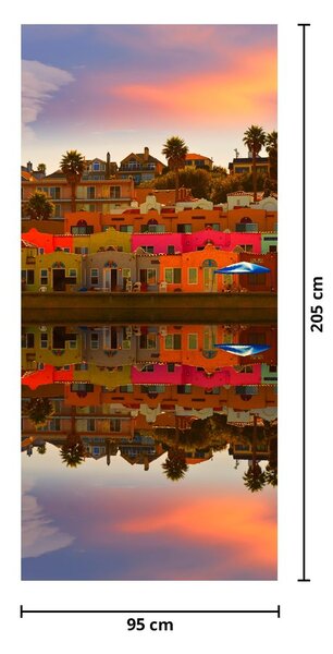 Fototapeta na drzwi - Miejsce na letnie kąpiele (95x205cm)