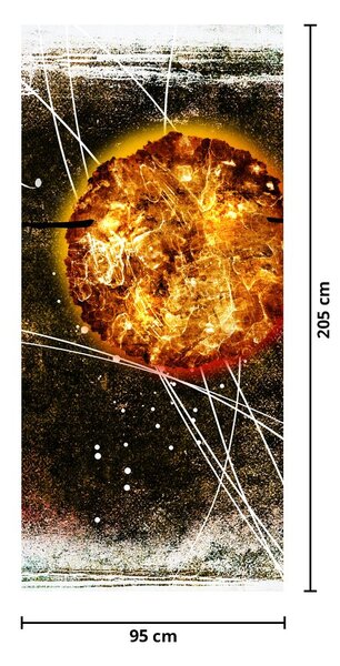 Fototapeta na drzwi - Malarstwo z epoki starożytnej (95x205cm)