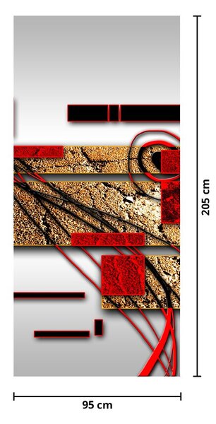 Fototapeta na drzwi - Abstrakcja (95x205cm)