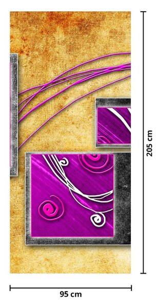 Fototapeta na drzwi - Abstrakcja (95x205cm)