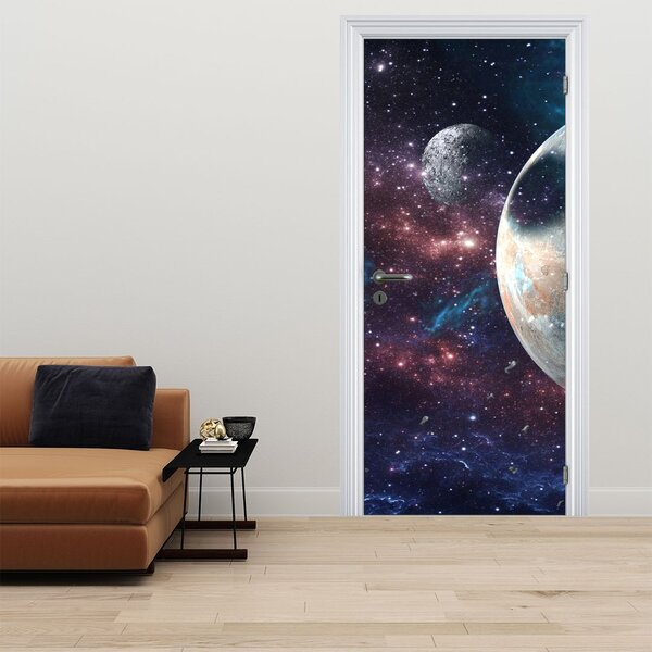Fototapeta na drzwi - Kosmos (95x205cm)