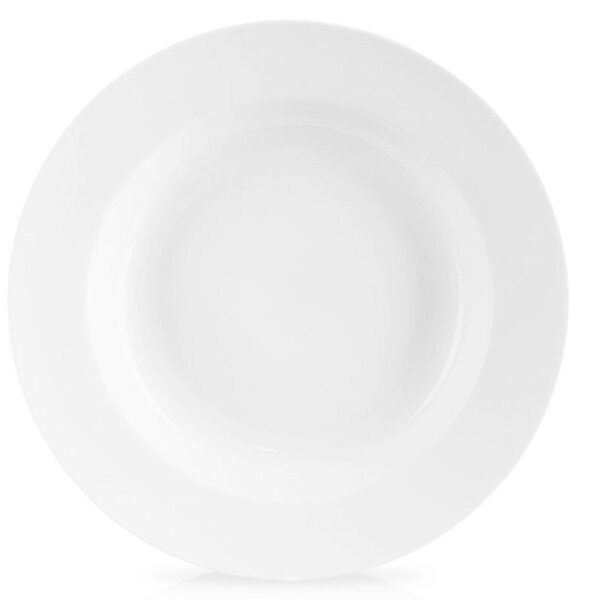 Talerz obiadowy głęboki porcelanowy MONA 24,5 cm, 350 ml
